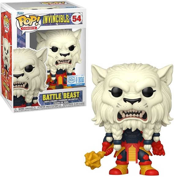 Funko Pop! Comics: Invincible - Battle Beast (Special Edition) #54