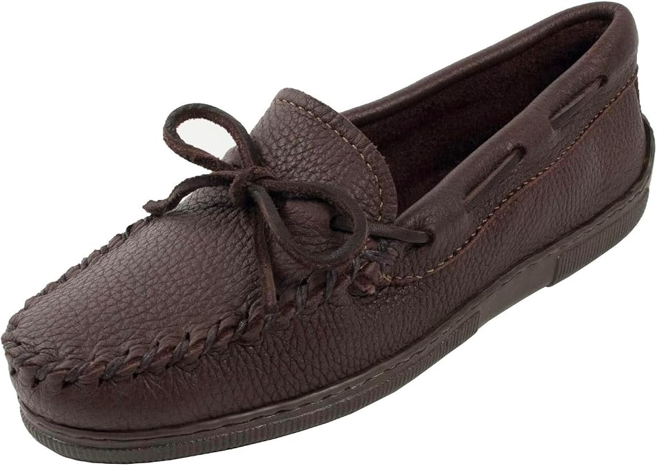 Minnetonka Women's Moosehide Classic Slip-On