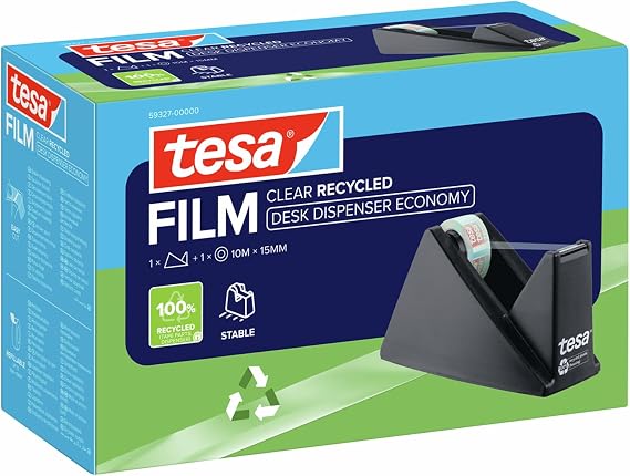 tesa Easy Cut® Economy EcoLogo® incl. 1 roll tesafilm® / office saving set 59327-00000-00