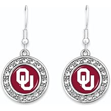 Oklahoma Sooners Abby Earrings Jewelry Gift Licensed OU