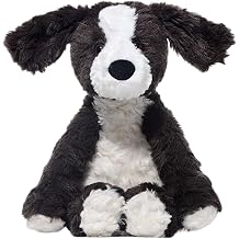 Borders Collies Stuffed Animal 24cm Realistic Borders Collie Soft Toy, Black And White Dog Plush, Cuddly Dogs, Huggable Soft Toy, Simulated Puppy Toys, Simulated Animal Plush Toys Huggable
