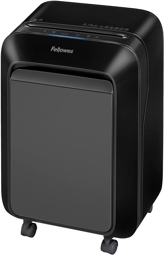 Fellowes LX210 P-4 Micro-Cut Paper Shredder, Jam-Proof Heavy-Duty Paper Shredder for Office, 16 Sheet Capacity, Black