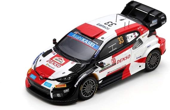 Spark Model MODELLINO Scala COMPATIBILE CON Toyota GR YARYS N.33 Winner Rally Japan 2023 E.Evans-S.Martin 1:43 S6731