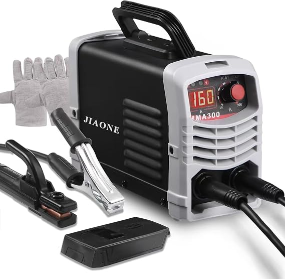 MMA300 Electric Welding Machine |Mini Portable Stick Welder |IGBT Inverter Welder with Synergic Control Technology Ideal for Beginners