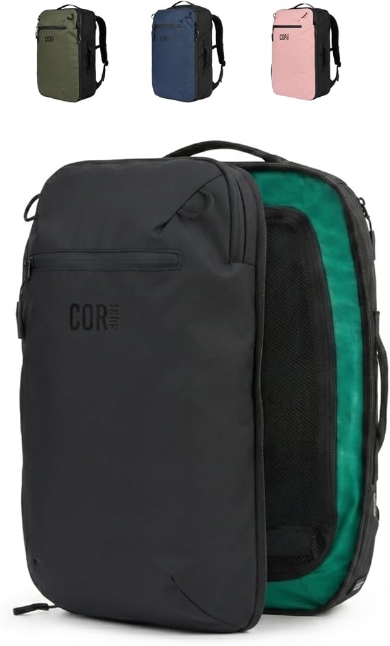 COR Surf Travel Backpack Laptop Backpack 28L Black
