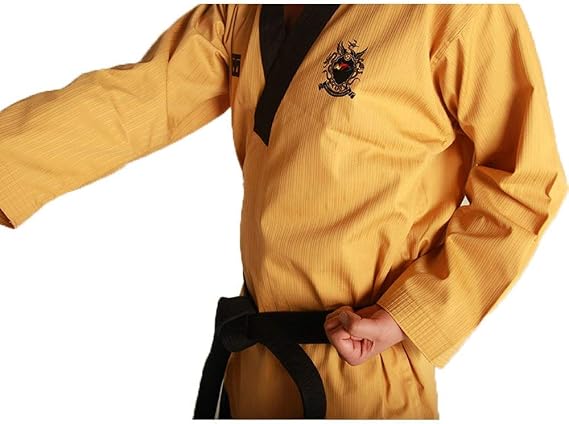 MOOTO WTF Taebek Poomsae Uniform High Dan Dobok Kukkiwon Taekwondo (190 (Height : 190~199cm)(6.23~6.53ft)
