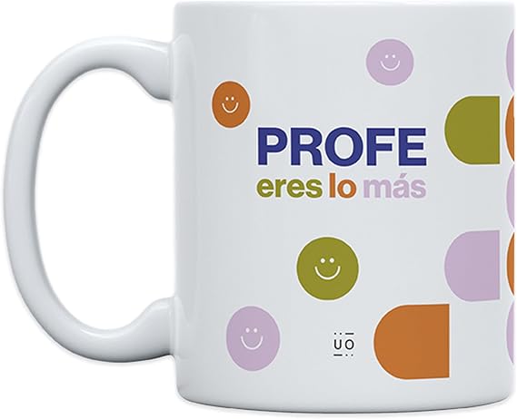 UO Profe Eres Teacher Novelty Graduation Gift Mug 350ml Ceramic