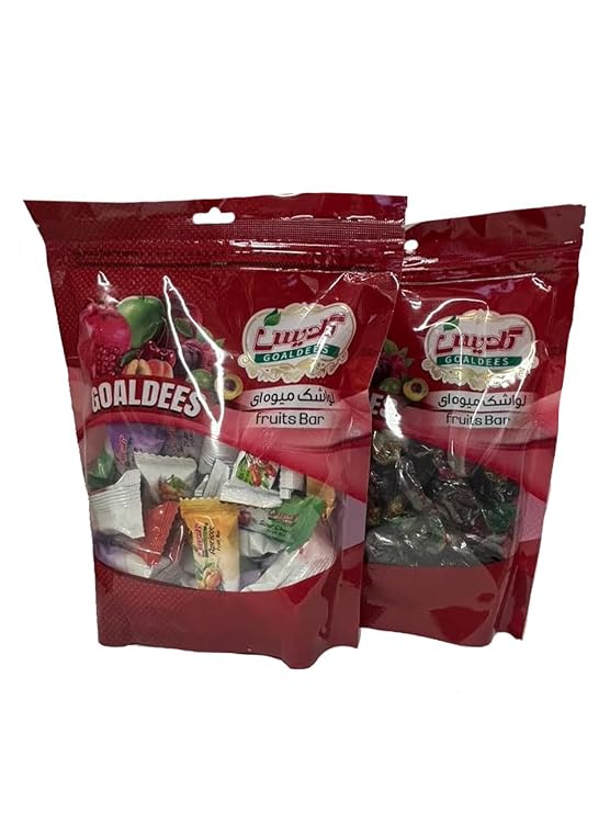 Lavashak Mixed Fruit Bars- Assorted Natural Fruit Snack Variety pack, Individually Wrapped- Healthy Fruit Chews & Bars-(2 Pack Bundle)