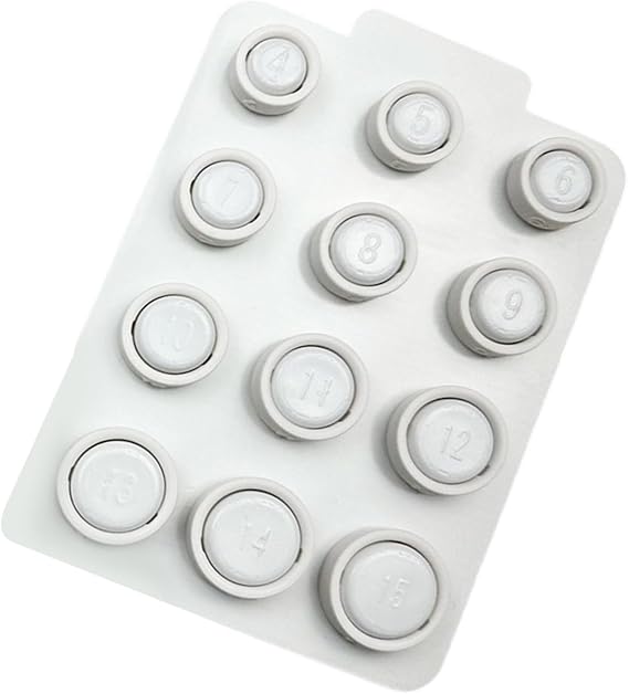 Rings Size Finder Kits with Numbered Markers and Ergonomic Design for Comfortable Fit Finger Measurement Tool Rings Size Finder with Size Chart