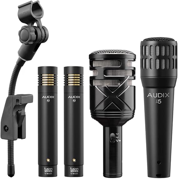 AUDIX KSOHCOMX Kick, Snare, Overhead Microphone Combo