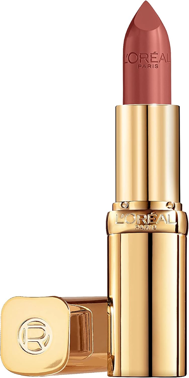 L'Oréal Paris Color Riche Satin Smooth Lipstick, Moisturising Pure Pigment Lip Colour, With Omega 3 &amp; Vitamin E, 107 Seine Sunset