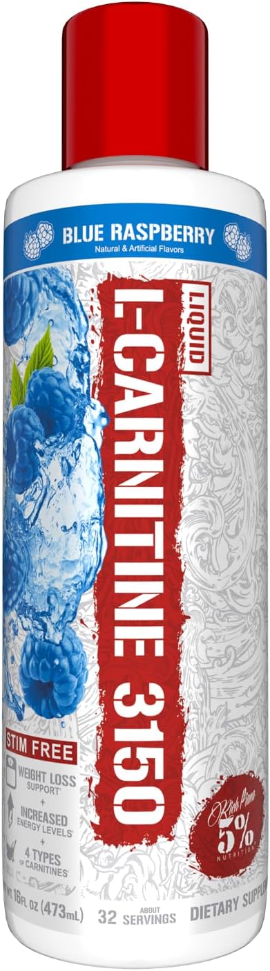 5% Nutrition L-Carnitine Liquid 3150 (Blue Raspberry)