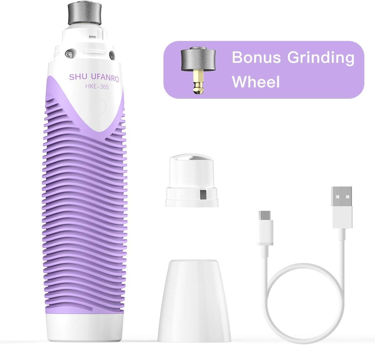 Pet Nail Grinder Electric Dog Nail Trimmer Clipper for Gentle Paw Grooming Trimming Shaping Smoothing Rechargeable for Dogs Cats