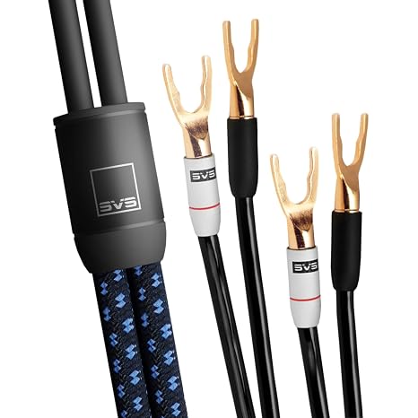SVS SoundPath Ultra Bi-Wire Speaker Cable with Banana Connectors Each (10 ft.)