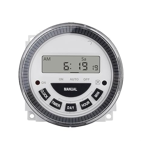 Digital Weekly Programmable 12V DC Timer Switch With Relay Inside 1Pcs(TM619-4 12V timer)