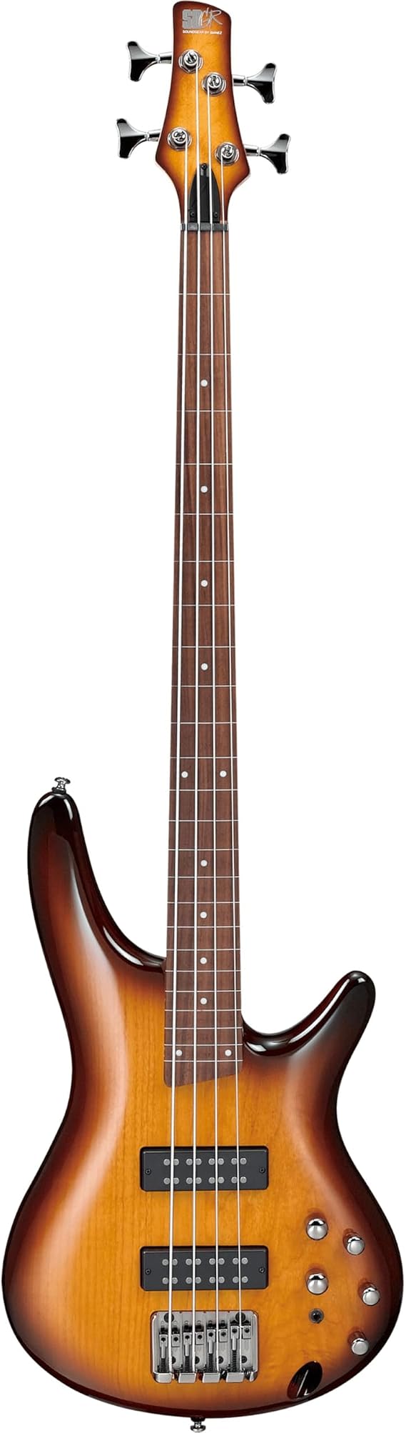 Ibanez SR370EFBBT SR Standard 4str Electric Bass - Fretless - Brown Burst 116