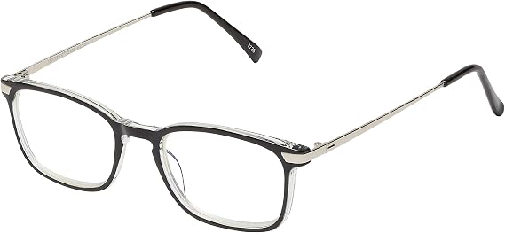 Select-A-Vision Men's Optitek Computer 2109 Black Reading Glasses, Black, 35 mm