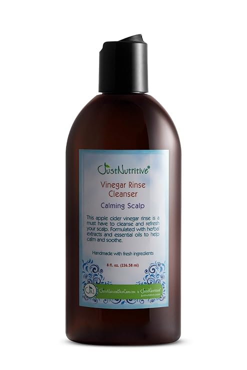 Vinegar Rinse Cleanser Calming Itchy Scalp | Best Way to Cleanse Your Scalp | Much More Than Vinegar This is Loaded With Skin Loving Ingredients