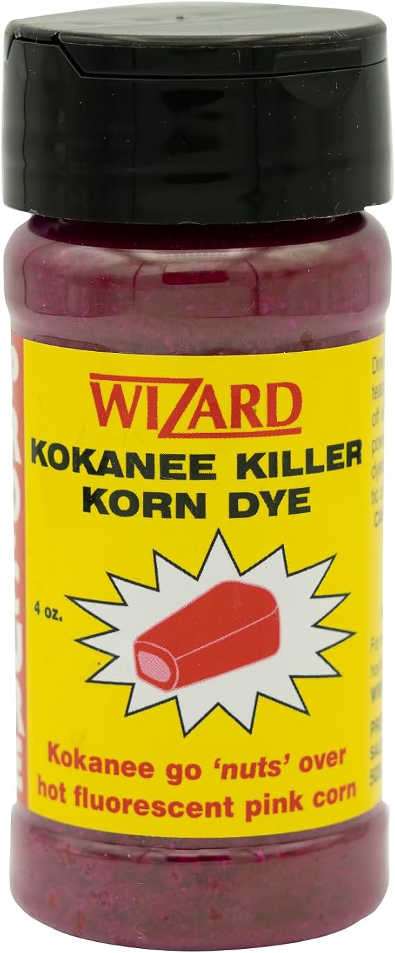 Pro-Cure Wizard Kokanee Killer Korn Dye, 4 Ounce, Pink