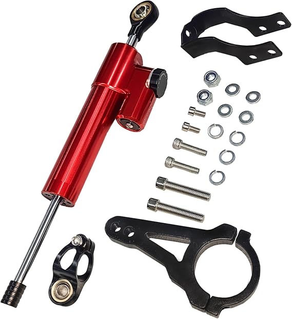 Electric Scooter Steering Damper and Stablizer for ZO03 and ZO01 Series Electric Scooter Parts and Accessories, Fast Speed Dual Motor Off Road Electric Scooter Parts & Accessories