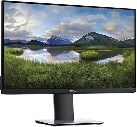Dell P2419H 24 Inch LED-Backlit, Anti-Glare, 3H Hard Coating IPS Monitor - (8 ms Response, FHD 1920 x 1080 at 60Hz, 1000:1 Contrast, with ComfortView DisplayPort, VGA, HDMI and USB), Black