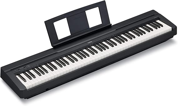 YAMAHA P71 88-Key Weighted Action Digital Piano with Sustain Pedal and Power Supply Amazon-Exclusive