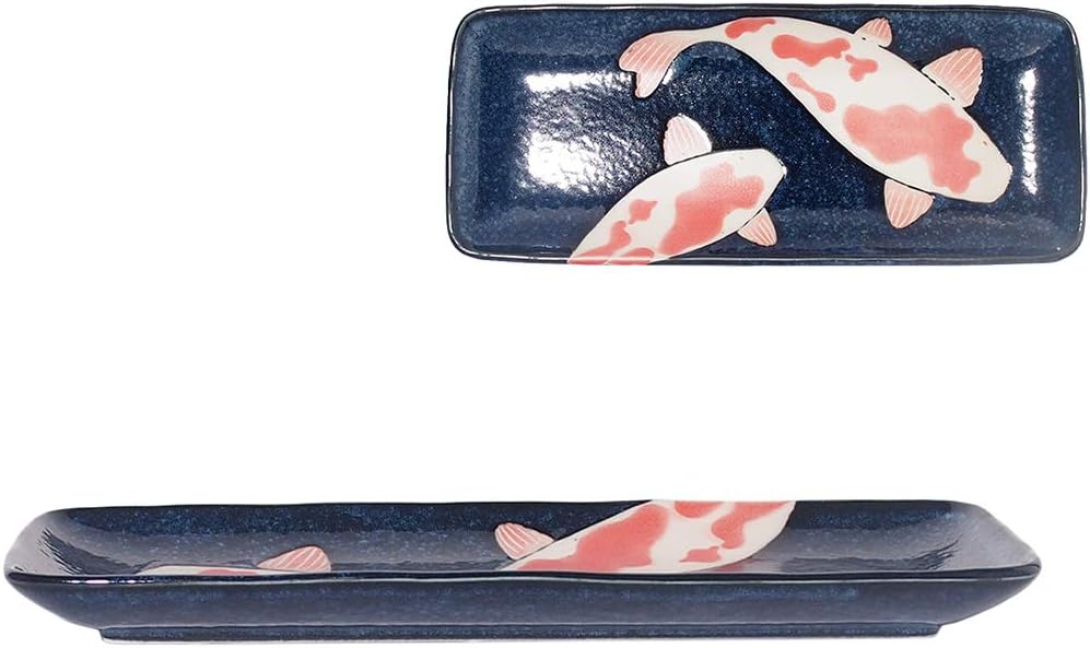 Awasaka Nishiki Koi Nishiki Koi Sushi Plate