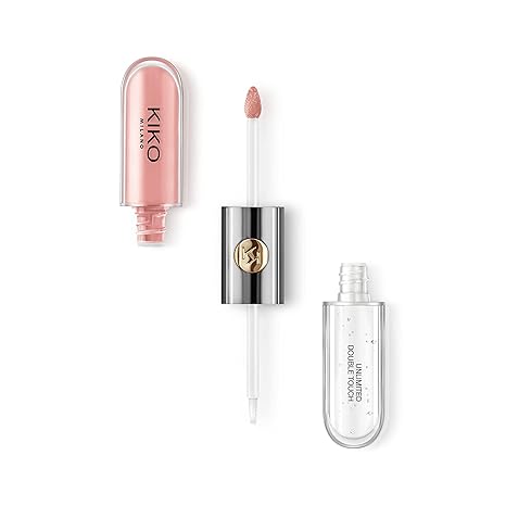KIKO Milano Unlimited Double Touch 101 Liquid Lipstick with Long Hold (12 Hours) in 2 Steps Radiant Finish