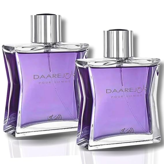 RASASI Dareej For Men Eau De Parfum Spray - 100ML (3.4 Oz) Long Lasting Arabian Perfume - Bold & Premium Fragrance for Special Occasions & Daily Wear, An Essential Perfume Men that Lasts All Day