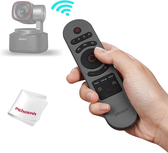 OBSBOT Tiny 2 Smart Remote, Smart Remote Controller Tiny 2 Tiny 4K Tiny UVC to HDMI Adapter