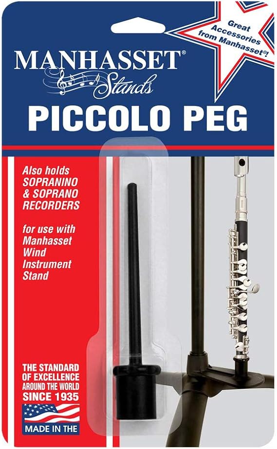 Manhasset 1430 Piccolo Peg for Wind Instrument Stand Adapter