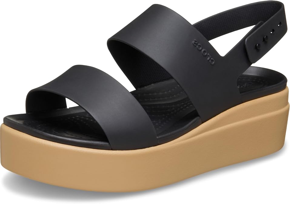 Crocs Women's Brooklyn Low Wedge Sandals
