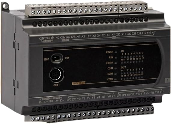 PLC programmable Logic Controller ES2 PLC DVP16ES200R DVP16ES200T DVP24ES200R DVP24ES200T DVP32ES200R DVP32ES200T DVP40ES200R DVP40ES200T Compatible(DVP16ES200T-8X8Y,DC24V)