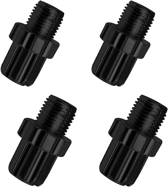 4pcs M7 7mm / M10 10mm Brake Lever Adjusting Regulator Screws for Mountain Road Bike MTB Bikes Cable Adjusters Bolts Brake Parts Aluminum Alloy Silver/Black M7x26.6x14.6mm / M10x26X10mm