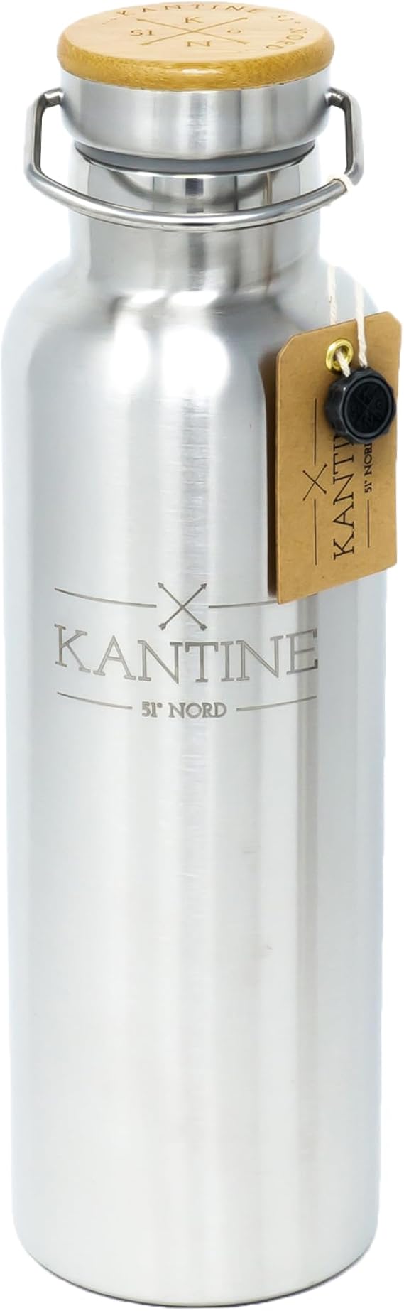 Kantine 51° Nord Drinking Bottle Stainless Steel 750 ml
