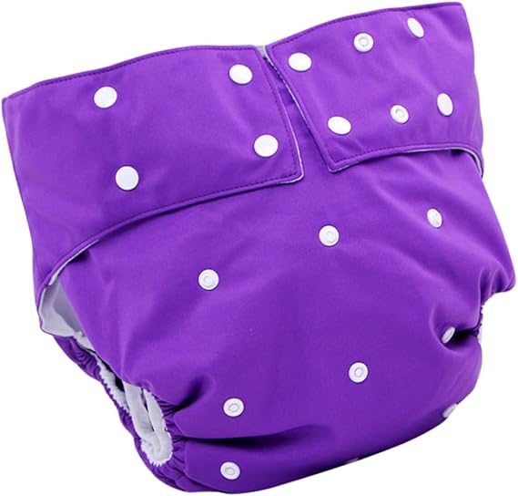Cloth Pocket Diapers Large Washable for Adult Men and Women Excellent Absorption and Leak Protection