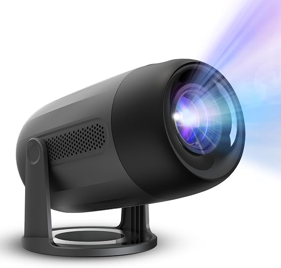 Philips, Neopix 150 ev sineması projektörü, Full HD 1920 x 1080p, 180 derece dönebilir, LED ışık kaynağı, ayna modu, WLAN 6, stereo ses 2 x 3 watt, siyah