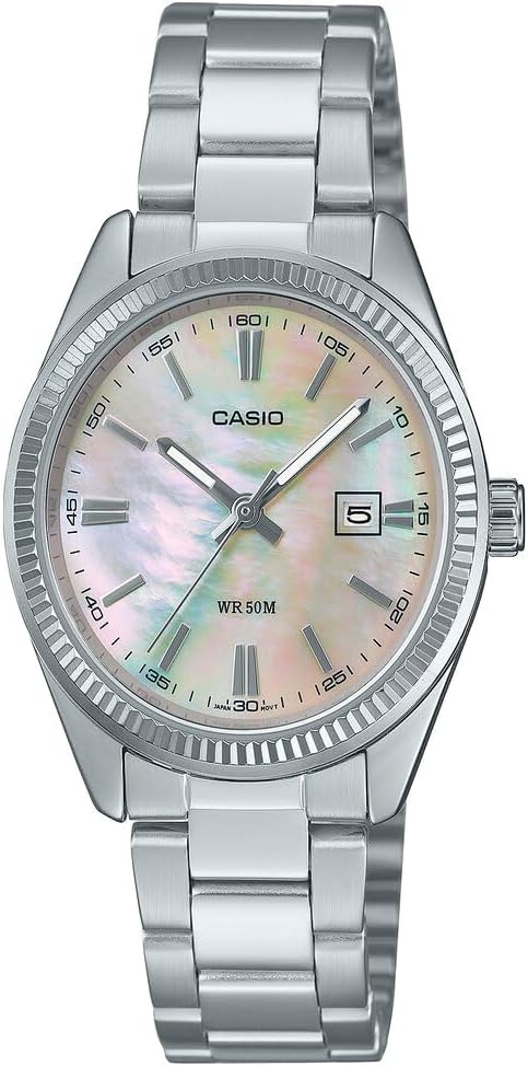 Casio General Line Clock: Multicolor LTP-1302DS-4AVDF, Multicolor, Modern