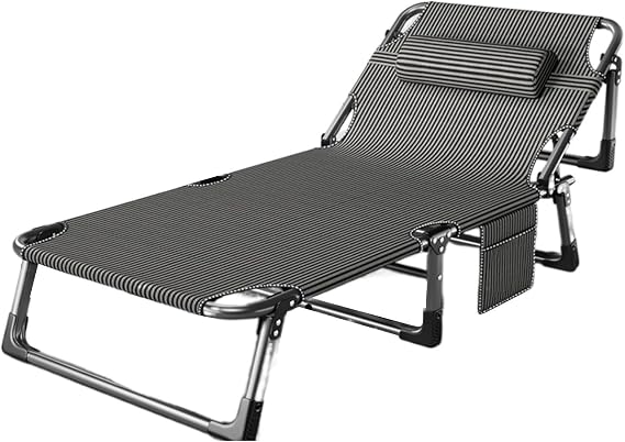 Portable Folding Single Bed 4 Speed Adjustable Travel Bed for Home, Perfect for Lunch Breaks and Easy Storage
