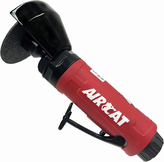 AIRCAT 6515 .5 HP 3" Cut-Off Tool, 22,000 RPM | Built-in Silencing, Safety Lock-Off Trigger, Low-Weight Composite Design, Aluminum Guard, Reduced Noise Level