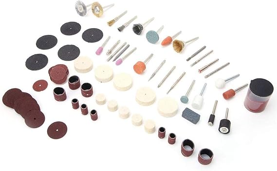 Rotary Tool Accessories Kit, 99PCS High Performance Rotary Tool Set Grinding Polishing Sanding Trimming, Polishing Wheel for Mini Drill Grinder