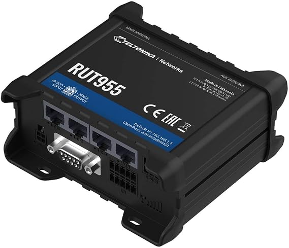 Teltonika RUT955 LTE Router (US: AT&T, T-Mobile)