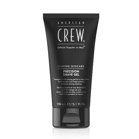 American Crew Men's Precision Shave Gel, Non-Foaming, 5.1 fl oz