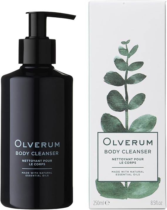 Olverum Body Wash 250ml - Effectively Cleanses Dry or Dehydrated Skin