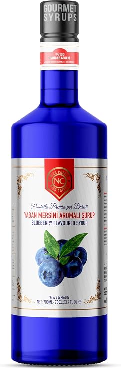 Nish Yaban Mersini (Blueberry) Aromalı Şurup 700 ML - Pet Şişe