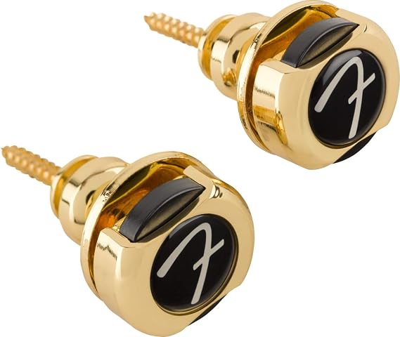 Fender© Infinity Strap Locks, altın rengi