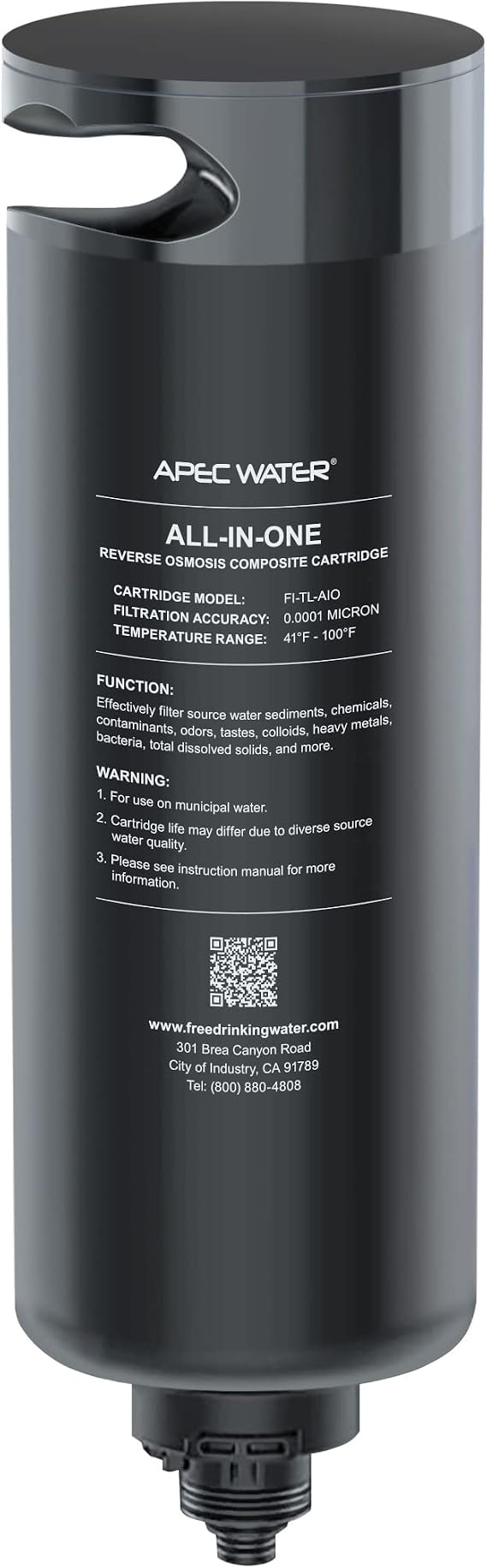 APEC Water ROTL-AIO Replacement Filter Cartridge, 600 GPD, All in One