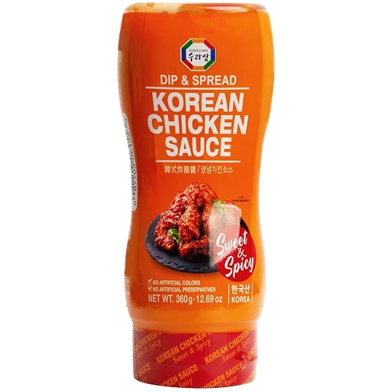 Surasang Korean Fried Chicken Sauce Yangnyeom with Gochujang & Sweet Garlic