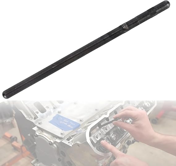 Acouto Pushrod Length Checker 6.8-7.8 inches Push Rod Length Checking Tool Pushrod Measuring Tool Pinion Depth Checker 7702-1 Iron Black Adjustable Range
