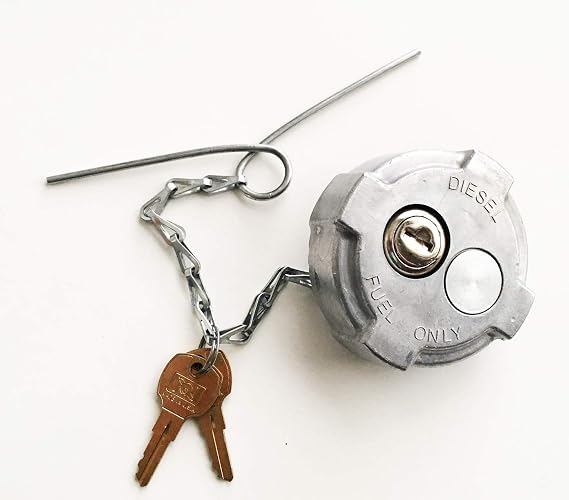 Locking Diesel 2 3/8"Fuel Cap for Freightliner M2 Semi Small Box Truck